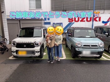 ご納車おめでとうございます！