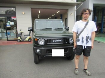 ジムニ－　納車式です！！