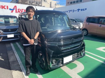 ☆新車スペーシアカスタム納車しました☆