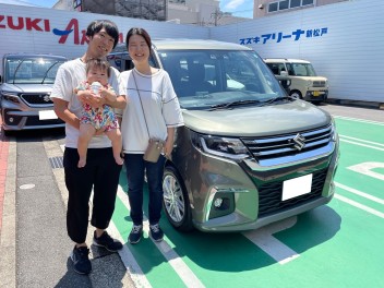 ☆新車ソリオ納車しました☆