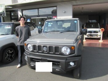 ジムニーシエラ　納車式です！！