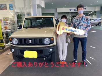 ジムニーご納車です！！