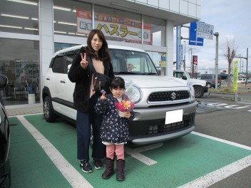 クロスビーご納車いたしました☆