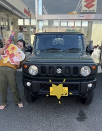 ジムニーご納車させていただきました☆