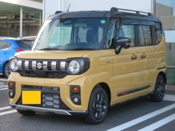 新型スペーシアギア　　試乗車出来ました!!
