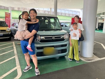 スペーシアご納車おめでとうございます！