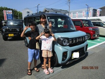 S様　ご納車おめでとうございます！