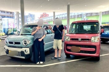 ハスラーご納車おめでとうございます！