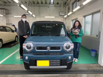 新型ハスラーご納車しました！！