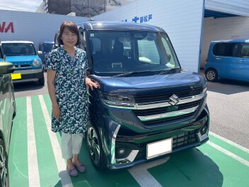 スペーシアカスタム納車しました！