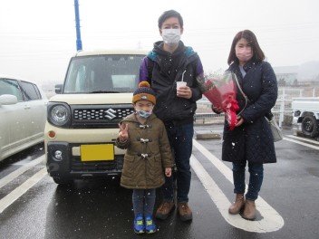 スペーシア　ギア　ご納車ですっっ！