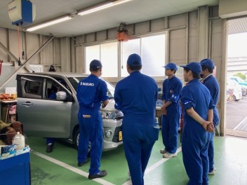 学生インターンシップ～大分高等学校自動車工業科の皆さん～