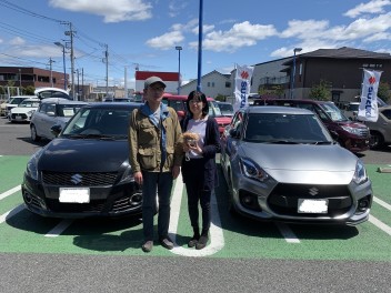 スイフトスポーツご納車しました！！