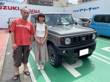 ☆新車ジムニー納車しました☆