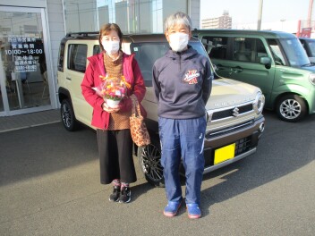 ご納車ありがとうございます！