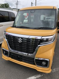 展示車　スペーシアカスタム入庫しました！