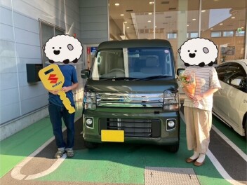 ★クールカーキエブリィワゴン納車★