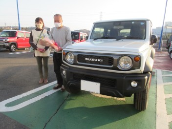 ジムニーシエラご納車です！