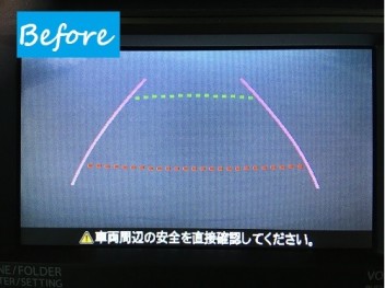 バックカメラ復活作戦！