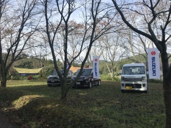 スズキの車でアウトドアを楽しもう！ IN 矢萩の森キャンプ場