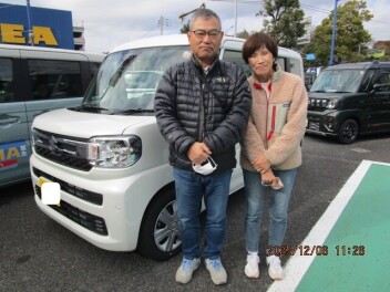 K様　ご納車おめでとうございます！