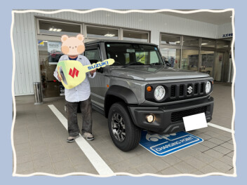 【ジムニーシエラ】ご納車おめでとうございます！