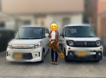 ご納車おめでとうございます♪（スペーシアギア）