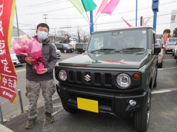 S様にジムニーご納車です☆