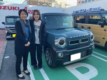 ☆新車ハスラー納車しました☆