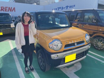 ☆中古車ハスラー納車しました☆