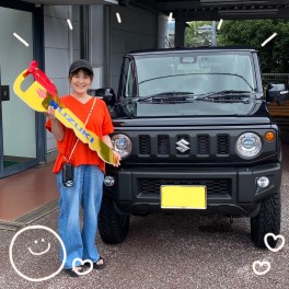 ジムニーご納車おめでとうございます(*‘∀‘)♪