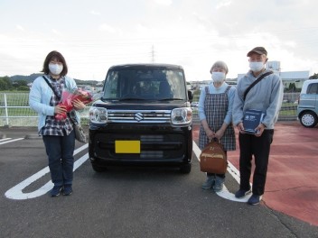 Ｓ様！新車スペーシアご納車です！