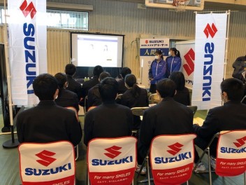 曽於高校で開催された企業説明会へ参加しました(^^♪