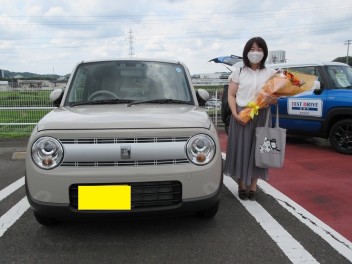 ラパンご納車です！