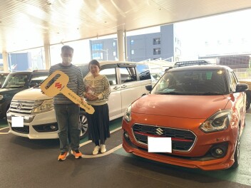 スイフト御納車しました！