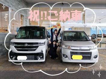 スペーシアカスタムをご納車させていただきました！