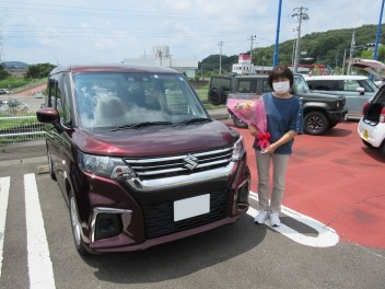 新車　ソリオ　ご納車です！