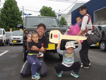 念願の！！新型ジムニー！！須賀川店第一号です☆