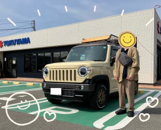 ハスラーＪスタイルⅡターボ　ご納車おめでとうございます