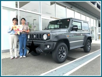 ジムニーシエラを納車しました★