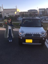 Ａ様　ご納車おめでとうございます。