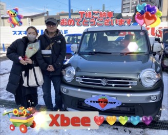 クロスビーご納車