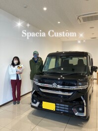 ご納車　～スペーシアカスタム～