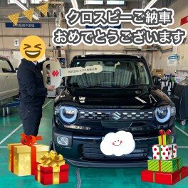 新型クロスビー　ご納車させていただきました！！