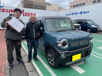 ☆新車ハスラー納車しました☆