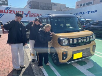 ☆新車スペーシアギア納車しました☆