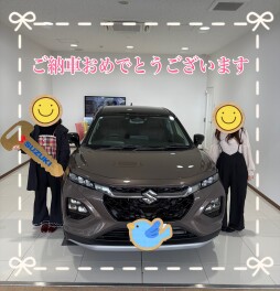 フロンクスご納車いたしました！