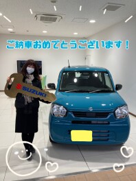 アルトご納車いたしました！