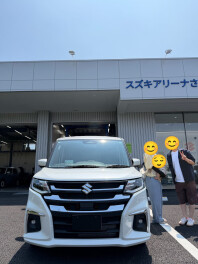 【ソリオ HYBRID MZをご納車】ピュアホワイトパール｜さいたま市・川口市・越谷市で人気のスライドドアコンパクトカー  