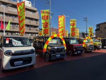 中古車オープンフェア今月末まで！